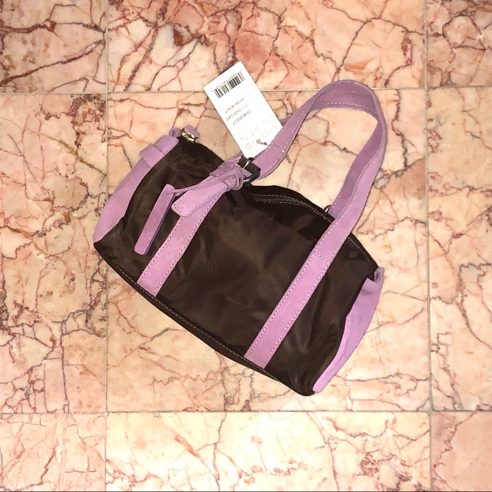 Purple & Brown Purse
